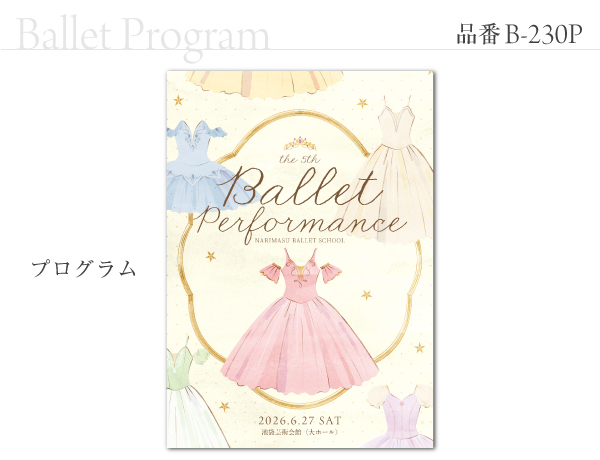 B-230 プログラム