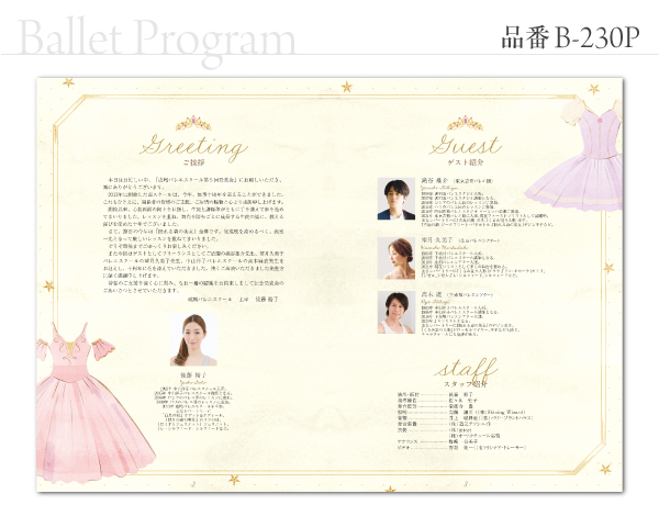 B-230 プログラム