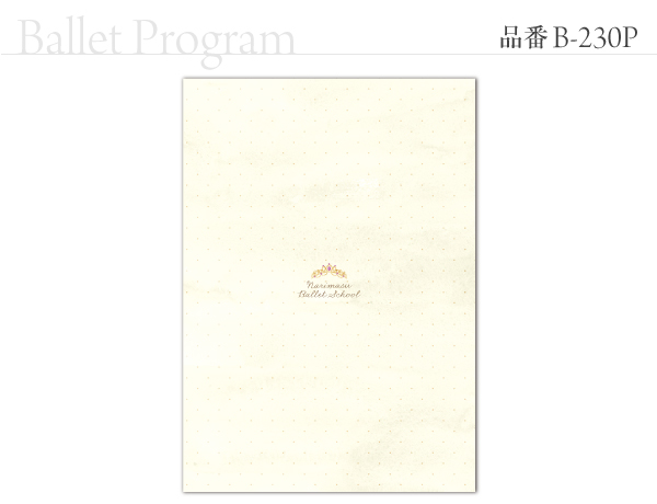 B-230 プログラム